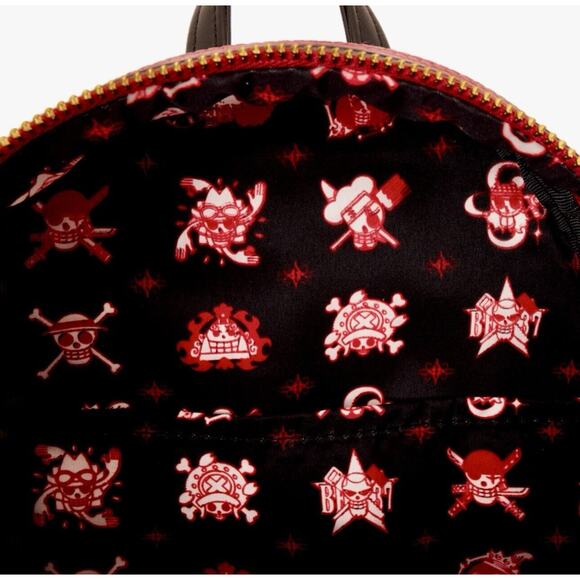 NYCC Limited Edition One Piece Luffy Cosplay Mini Backpack With Coin Bag NWT - Picture 7 of 7